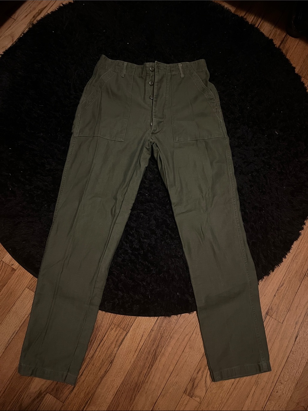 Men's Vintage Military Pants — Straight Utility Fit